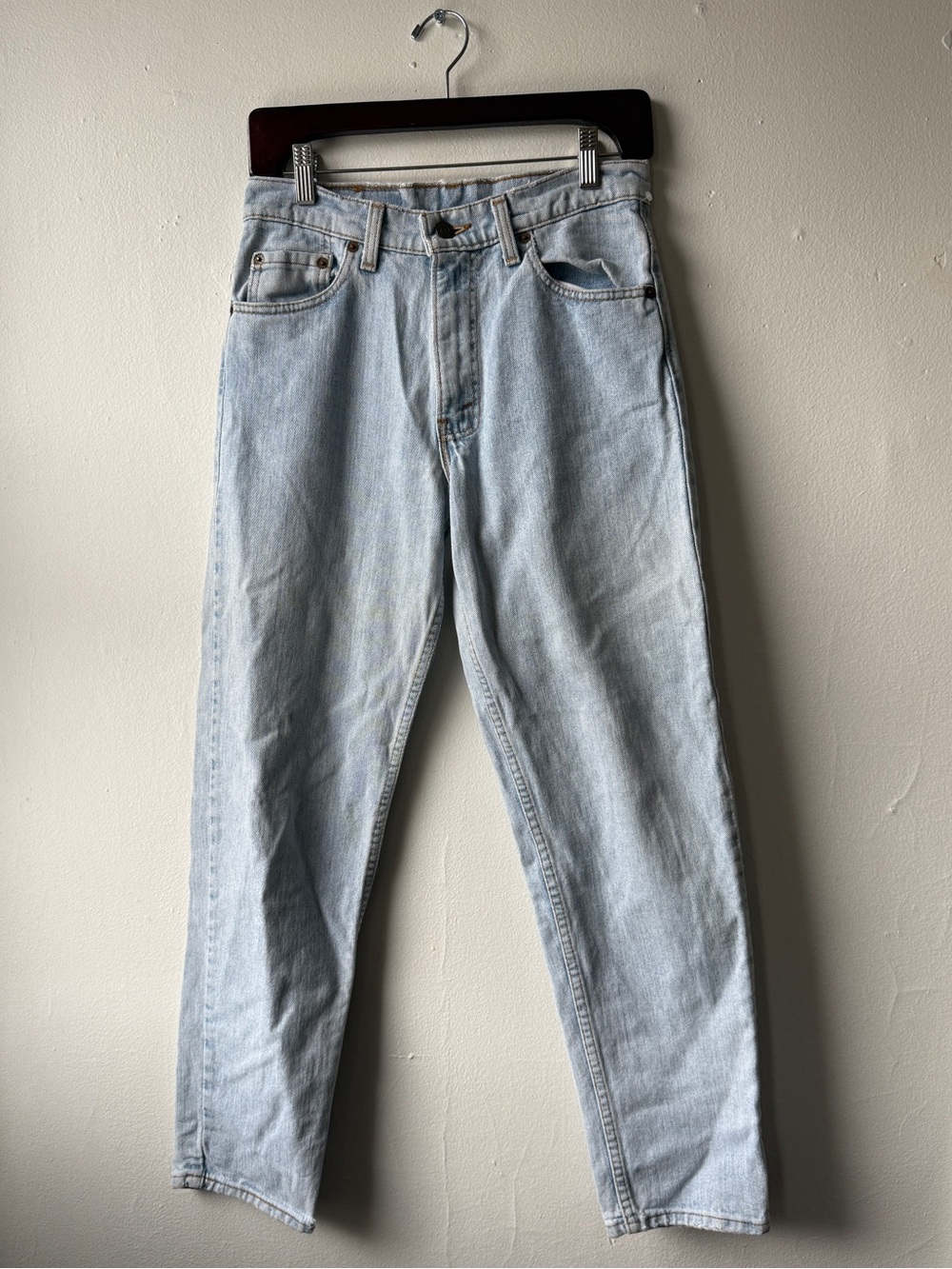 Levi's 611 Light Blue Straight Leg Jeans